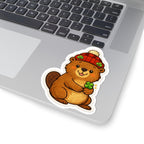 Canadian Lucky Clover Beaver — Premium Vinyl Decal