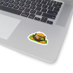 St. Patrick’s Pot of Gold Sticker — Kiss-Cut Lucky Clover Decal