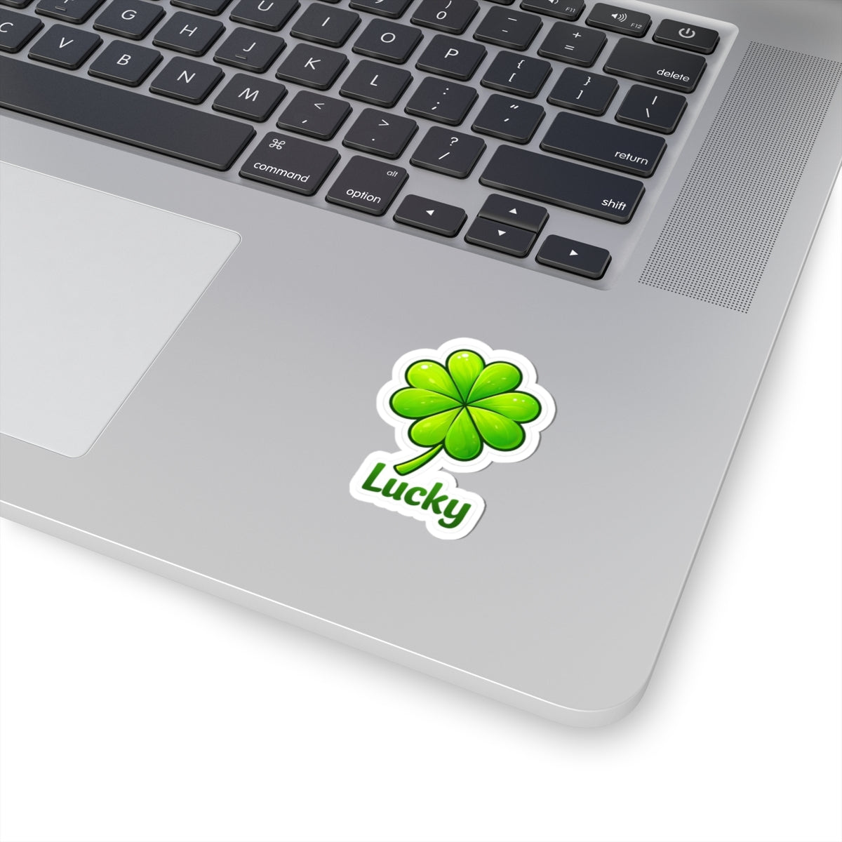 Lucky Four-Leaf Clover Kiss-Cut Sticker