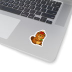 Canadian Lucky Clover Beaver — Premium Vinyl Decal